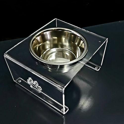 Suporte para Prato PET em Acrílico