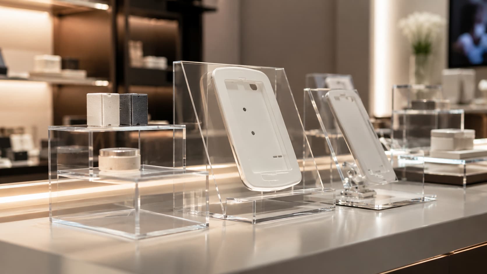 Acrílico sob medida: destaque sua marca com displays exclusivos 